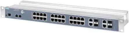 Produktfoto 1 von Siemens Netzwerk Switch 28-Port Managed 1000Mbit/s