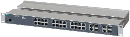 Produktfoto 1 von Siemens Netzwerk Switch 28-Port Managed 1000Mbit/s