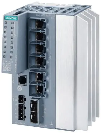 Produktfoto 1 von Siemens Netzwerk Switch 6-Port Managed Power Over Ethernet 10000Mbit/s
