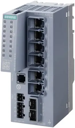 Produktfoto 1 von Siemens Netzwerk Switch 6-Port Managed Power Over Ethernet 10000Mbit/s