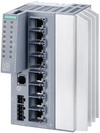 Produktfoto 1 von Siemens Netzwerk Switch 8-Port Managed Power Over Ethernet 1000Mbit/s