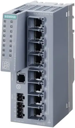 Produktfoto 1 von Siemens Netzwerk Switch 8-Port Managed Power Over Ethernet 1000Mbit/s