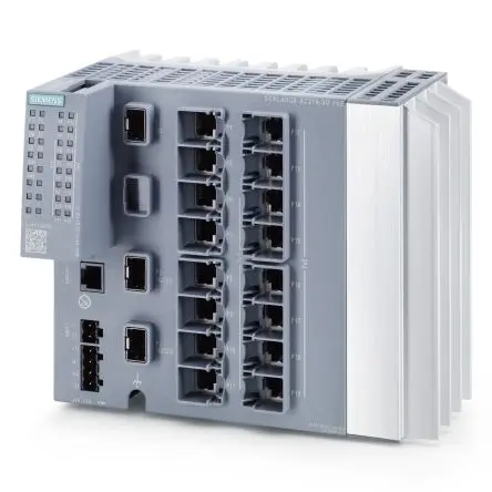 Produktfoto 1 von Siemens Netzwerk Switch 16-Port Managed Power Over Ethernet 10000Mbit/s