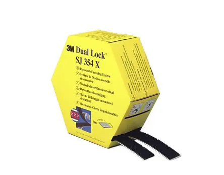 Produktfoto 1 von 3M Klettband, 25mm x 5 m, Schwarz