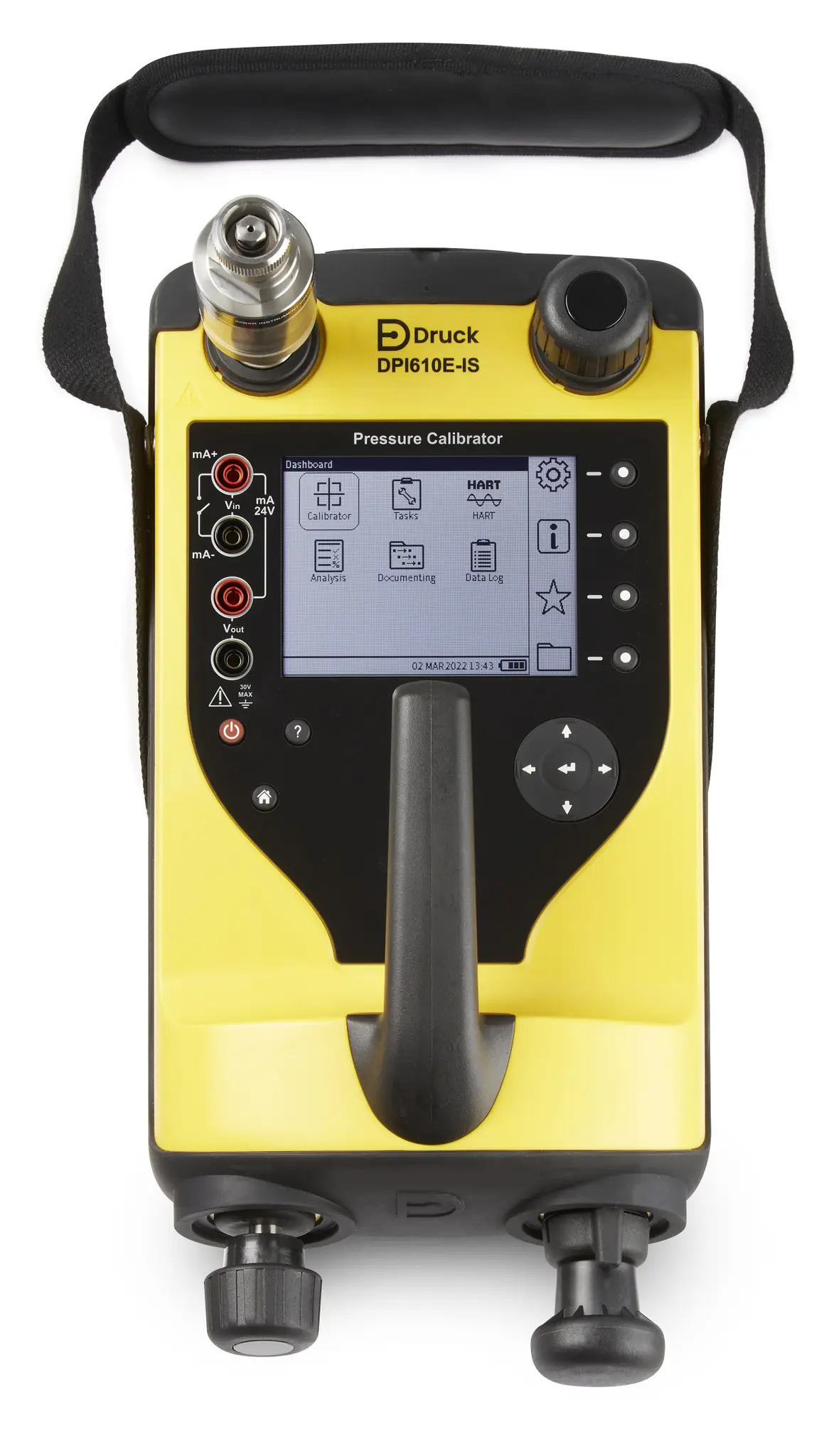 Produktfoto 1 von Druck DPI610E 0 bar Druckkalibrator, 20 bar, 3600 g
