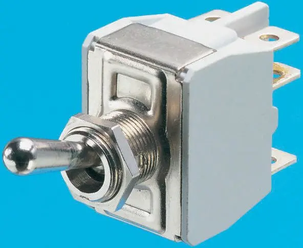 Apem Tafelmontage Kippschalter  2-poliger Ein/Ausschalter Ein-Aus-(Ein) 5 A @ 25 V dc, Lötfahne