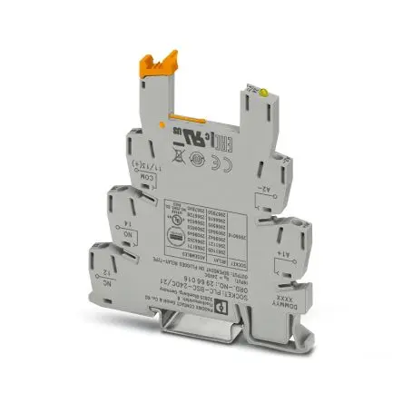 Produktfoto 1 von Phoenix Contact Relaissockel PLC-BSC, Schienenverkehr, 24V dc