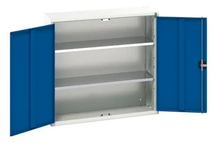 Produktfoto 1 von Bott Schrank Typ Schrank mit Ablage Freistehend 2 Tür/en 2 Regal/e 350 mm 1050mm Abschließbar 350 mm Stahl