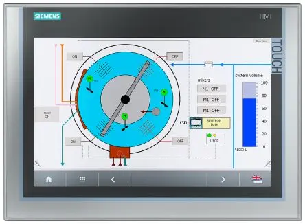 Produktfoto 1 von Siemens 6AG112 Anzeigemodul Anzeigeeinheit für TP1200