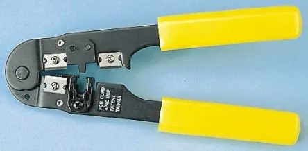 Produktfoto 1 von Decelect 2008 Crimp-Werkzeug für RJ45-Stecker