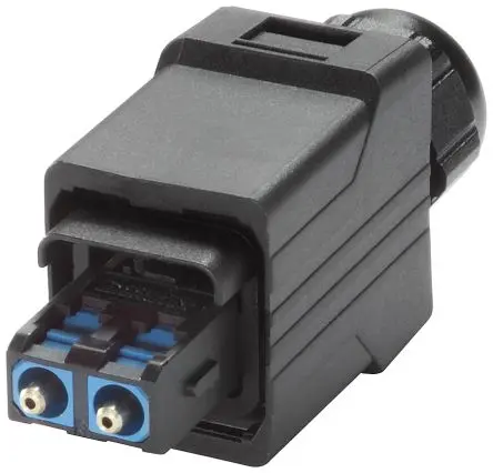 Produktfoto 1 von Siemens SC RJ LWL-Steckverbinder, SCRJ, Duplex, Schwarz