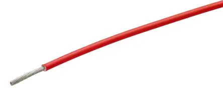 Produktfoto 1 von TE Connectivity FlexLite Schaltdraht, 22 AWG 100 m Rot Ø 1.16 mm 19 Litzen Ethylen-Tetrafluorethylen