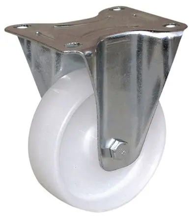 Produktfoto 1 von Guitel Hervieu Feststehend Rolle, Rad ø 50 mm, 50 kg, Ges H. 67 mm, Rad B. 22 mm, Polyolefin