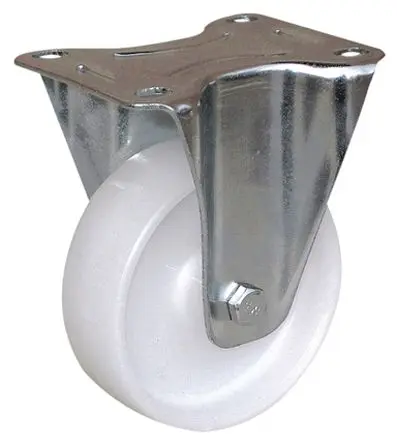 Produktfoto 1 von Guitel Hervieu Feststehend Rolle, Rad ø 65 mm, 65 kg, Ges H. 86 mm, Rad B. 27 mm, Polyolefin