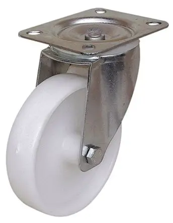 Produktfoto 1 von Guitel Hervieu Drehbar Rolle, Rad ø 150 mm, 175 kg, Ges H. 150 mm, Rad B. 38 mm, Polypropylen