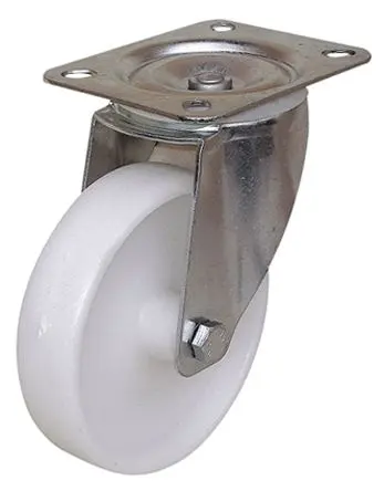 Produktfoto 1 von Guitel Hervieu Drehbar Rolle, Rad ø 200 mm, 200 kg, Ges H. 200 mm, Rad B. 50 mm, Polypropylen