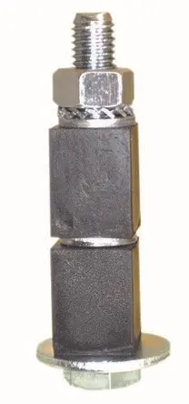 Guitel Hervieu Bolzenmontage Stecker Gusseisen 22.5 mm