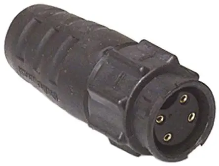 Produktfoto 1 von Switchcraft EN3 Standard Rundsteckverbinder Buchse 4-polig Buchse 7.5A Kabel IP68, IP69K