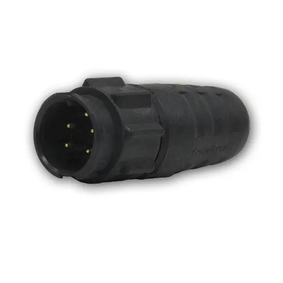 Produktfoto 1 von Switchcraft EN3 Standard Rundsteckverbinder Stecker 5-polig Stecker 7.5A Kabel IP68, IP69K