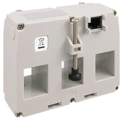 Produktfoto 1 von RS PRO Stromwandler DIN-Schienen, Sammelschiene, Fuß, DIN-Schiene, 3 x 160A 160A, Leitermaß 25 x 21mm, 105mm x 54mm x