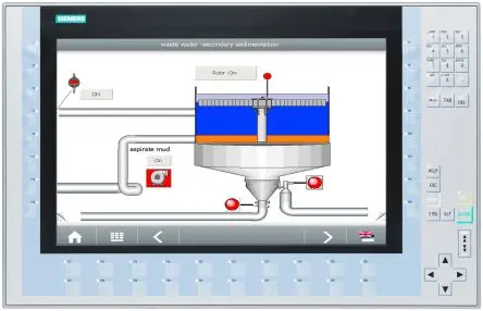 Produktfoto 1 von Siemens, KP1500 Comfort, HMI-Bediengerät, TFT, 1280 x 800 pixel, 15.4 Zoll