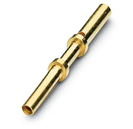 Produktfoto 1 von Phoenix Contact ST Crimpbefestigung Crimpkontakt Gedreht Größe 0.6 mm, 0.34mm²