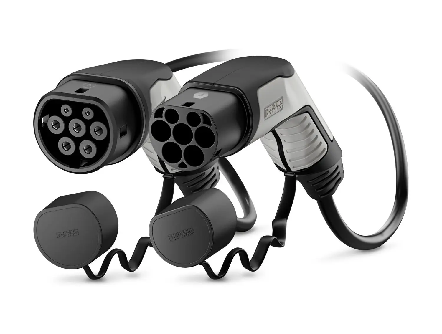 Produktfoto 1 von Phoenix Contact EV-Ladekabel 26.6 kW, 3, 32 A Nennstrom, 8 m, Abgeschlossen, 480 V ac