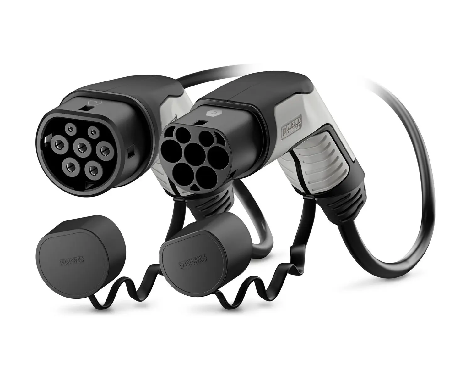 Produktfoto 1 von Phoenix Contact EV-Ladekabel 16.63 kW, 3, 20 A Nennstrom, 5 m, Abgeschlossen, 480 V ac, 5-adrig