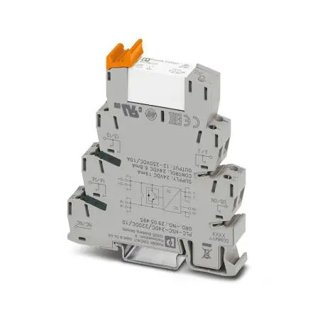 Produktfoto 1 von Phoenix Contact DIN-Hutschiene Halbleiterausgang, SPST 250 V 24V / 10 A