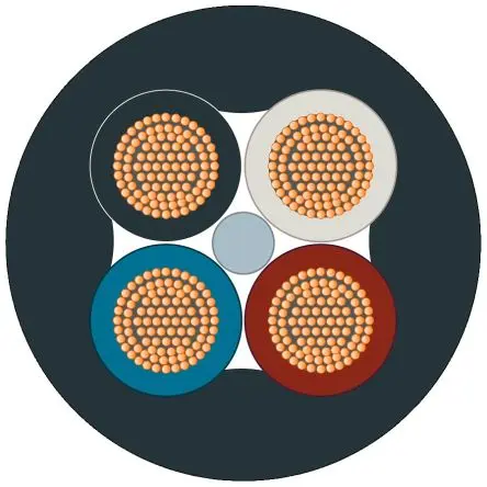 Siemens ENERGY CABLE Mehrpaariges Kabel, 2-paarig 1.5 mm² 1000 m Ø 7.7 mm Polyvinylchlorid isoliert Schwarz