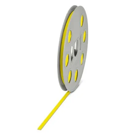 Produktfoto 1 von Phoenix Contact WMS Wärmeschrumpfschlauch, Polyolefin Gelb, Ø 1.6 mm, Länge 30m