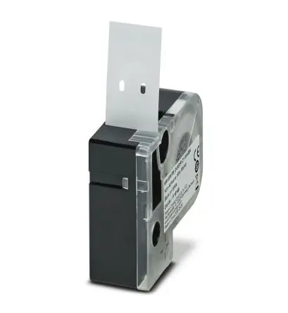 Produktfoto 1 von Phoenix Contact Kabelmarkierung, Schwarz, Weiß, Ø 6 mm - 6 mm, 17 mm x 23mm
