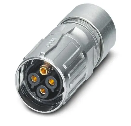 Produktfoto 1 von Phoenix Contact ST M17 Rundsteckverbinder Buchse 4-polig Buchse 25A Kabel IP67