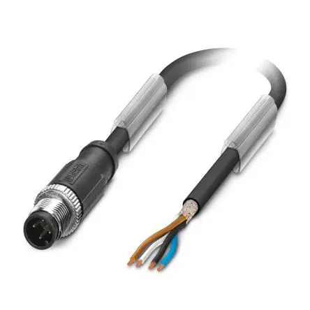 Produktfoto 1 von Phoenix Contact Sensor-Betätigungselementkabel, M12 / Freies Kabelende, Länge 5 m