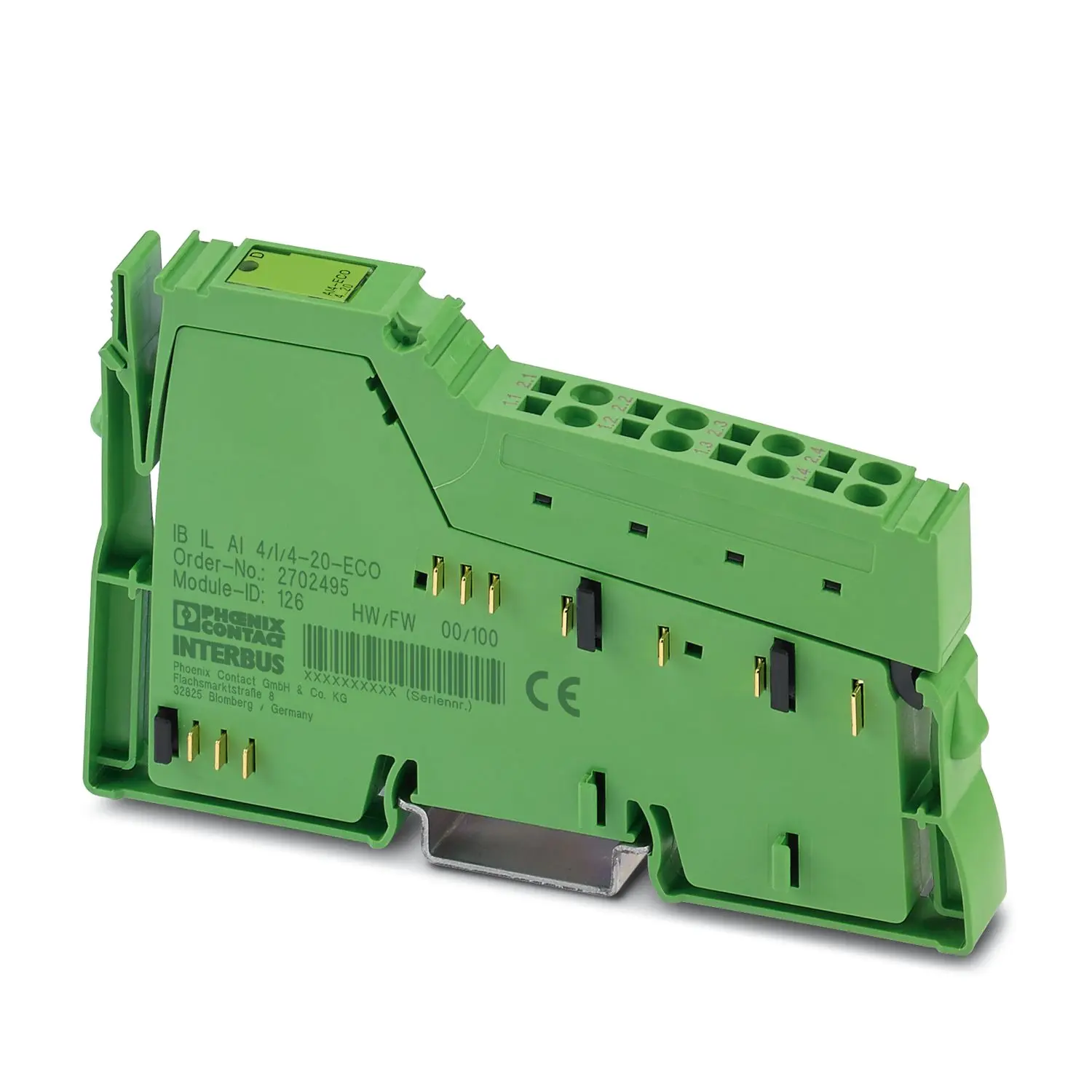 Produktfoto 1 von Phoenix Contact IB IL Analog Eingang INLINE