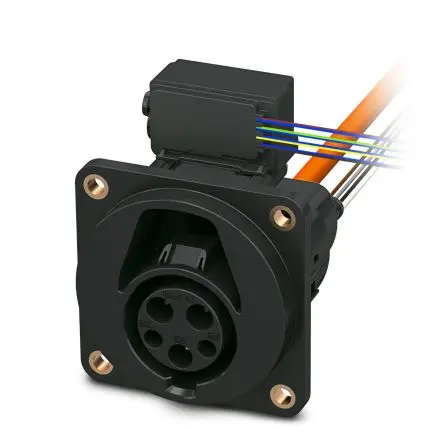 Produktfoto 1 von Phoenix Contact Elektrofahrzeug-Steckverbinder IP55, IP67