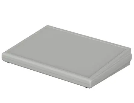 Produktfoto 1 von Bopla Futura ABS Pultgehäuse Geneigte Front, Hellgrau, 195 mm 48 mm, 275 mm, 492 g