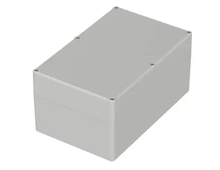 Produktfoto 1 von Bopla Euromas II; Gehäuse; Polycarbonat; Hellgrau IP65 Breite 160 mm Höhe 122 mm Länge 250 mm