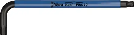 Produktfoto 1 von Wera Sechskantschlüsselsatz L Metrisch Lang 10.0 mm
