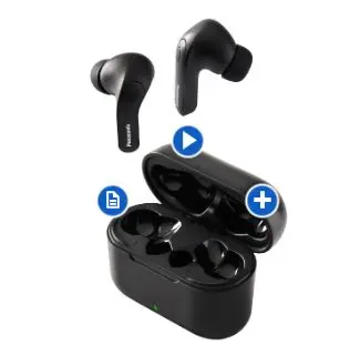 Produktfoto 1 von Panasonic RZ-B310W Schwarz Bluetooth 5,3 USB Typ A, USB Typ C