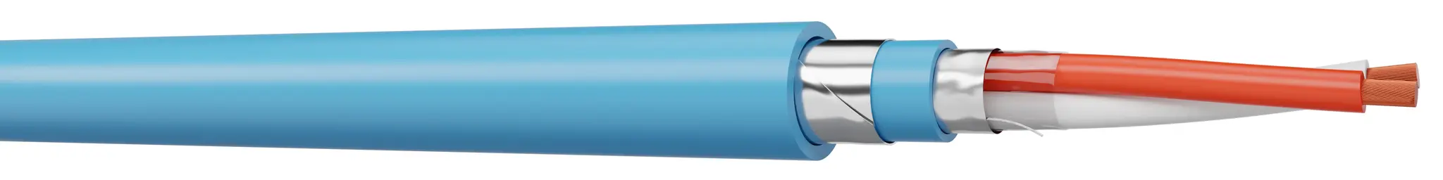 Produktfoto 1 von AXINDUS EGFA Steuerkabel, 7-adrig 0.9 mm² Blau Geschirmt, 100 m, Polyvinylchlorid