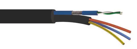 Produktfoto 1 von S2CEB Netzkabel, 2-adrig Grün, Weiß, 100 m 70 °C, 1.5kV, Polyvinylchlorid
