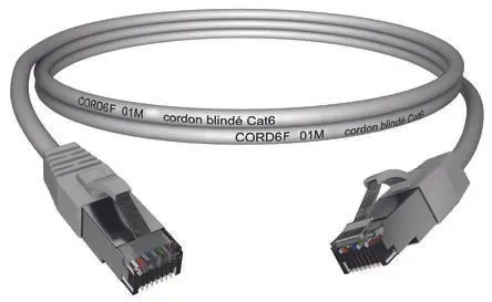 Produktfoto 1 von Multimedia Connect Kat. 6 Ethernet-Kabel, 10 m, Grau F/UTP Geschirmt, Polyvinylchlorid