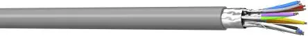 Produktfoto 1 von Multimedia Connect MPI22A Steuerkabel, 5-adrig 0.22mm² Grau Geschirmt, Polyvinylchlorid