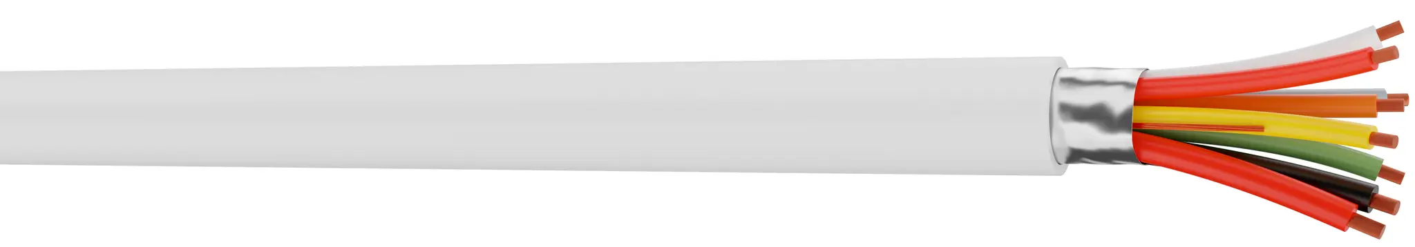 Produktfoto 1 von CAE Groupe Multi275 Steuerkabel, 10-adrig 8 x 0.22 + 2 x 0.75 mm² Mehrfarbig Geschirmt, 100 m, Polyvinylchlorid