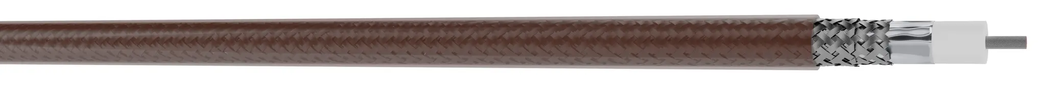 Produktfoto 1 von AXINDUS RG142 Koaxialkabel, Verlegekabel, 50 Ω, 100 m, Braun, Klar