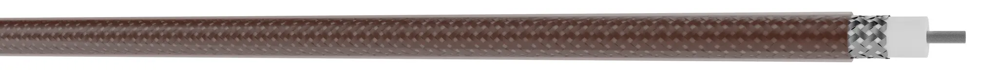 Produktfoto 1 von AXINDUS RG316 Koaxialkabel, Verlegekabel, 75 Ω, 100 m, Braun