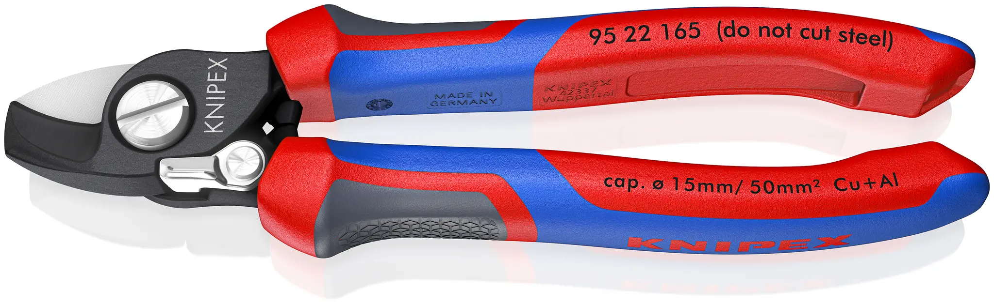 Produktfoto 1 von Knipex Knipex Ohne Abschrägung Schließer (NO) 165 mm