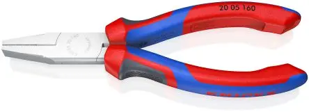 Produktfoto 1 von Knipex 20 05 160 Flachzange / Backen 30mm Kurz 160 mm
