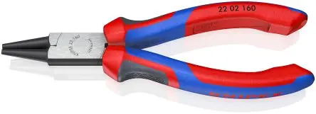 Produktfoto 1 von Knipex Rundzange / Backen 30mm Rund 160 mm